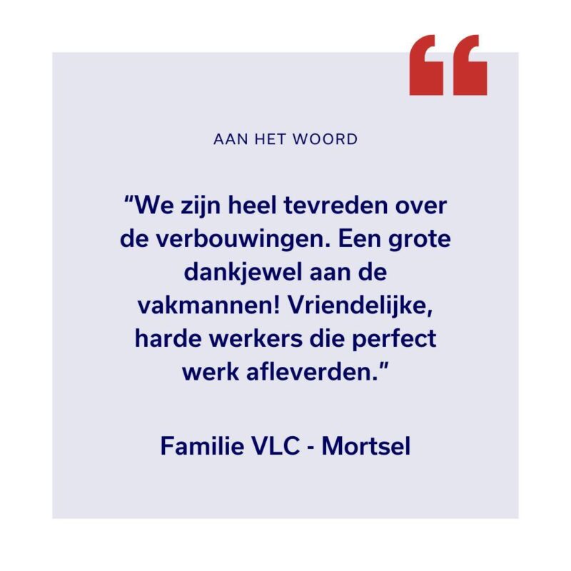 Getuigenis familie VLC Mortsel
