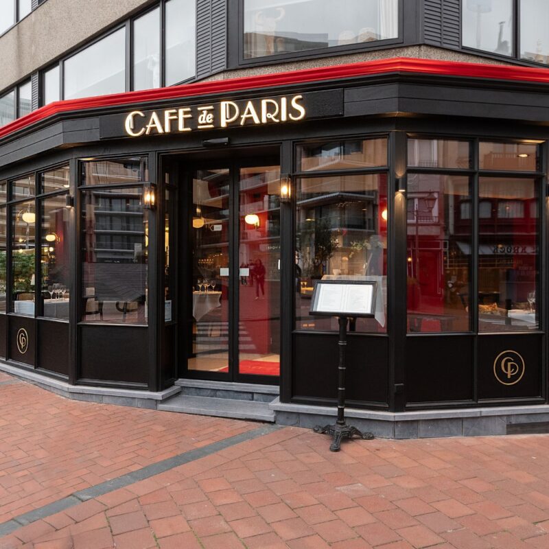 Horeca veranda Café De Paris Knokke 1