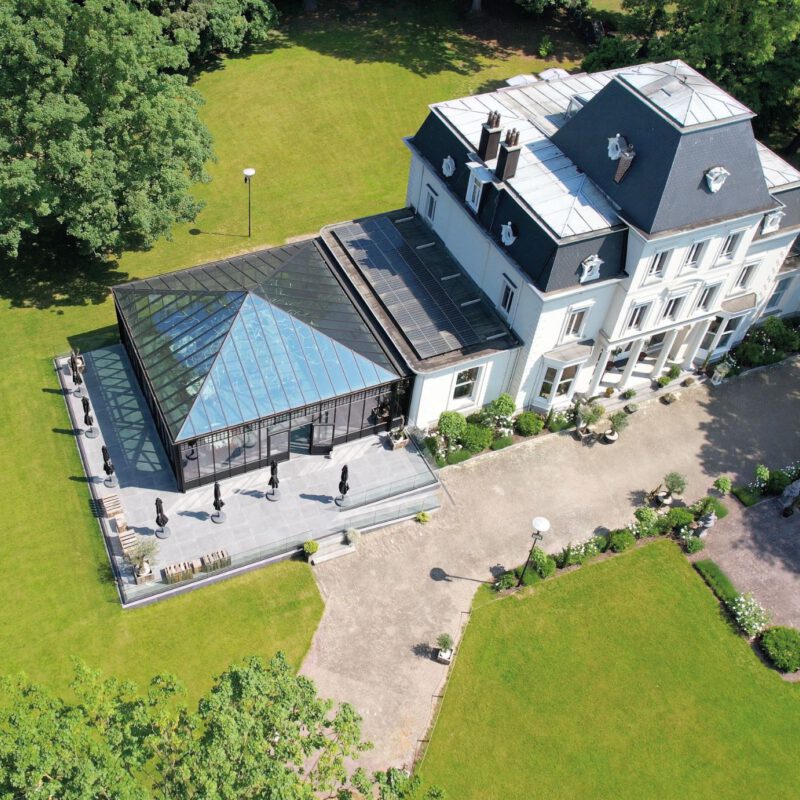 Horeca veranda Chateau Pironne Sint Niklaas 2