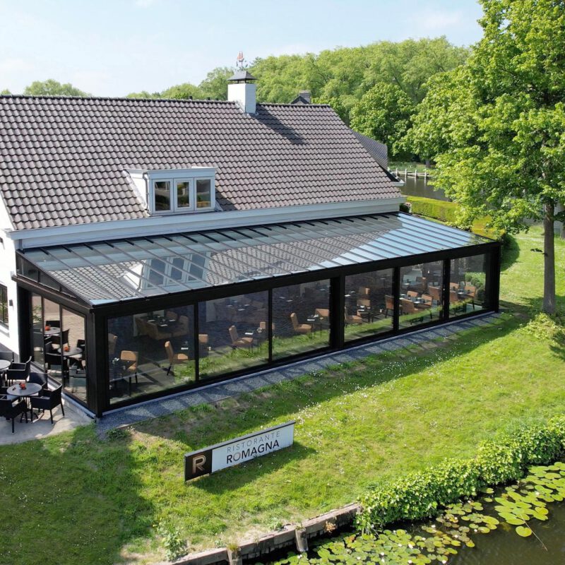 Horeca veranda Ristorante Romagna Sluis 2