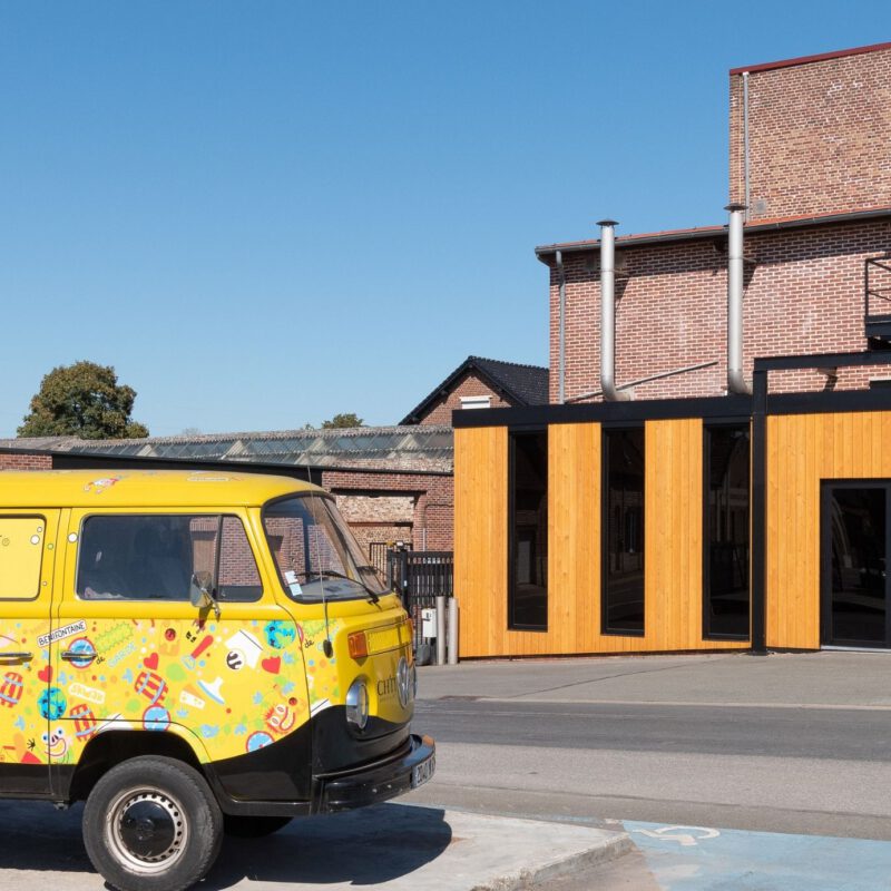 Horeca veranda brouwerij brasserie Castelain Bénifontaine Frankrijk 2