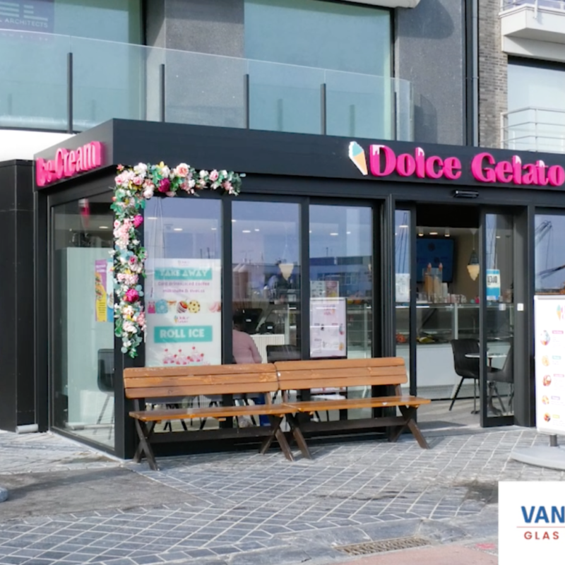 Horeca veranda dolce gelato oostende 4