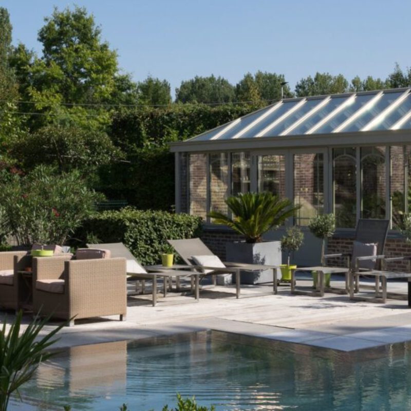 Landelijke poolhouse Sint Niklaas