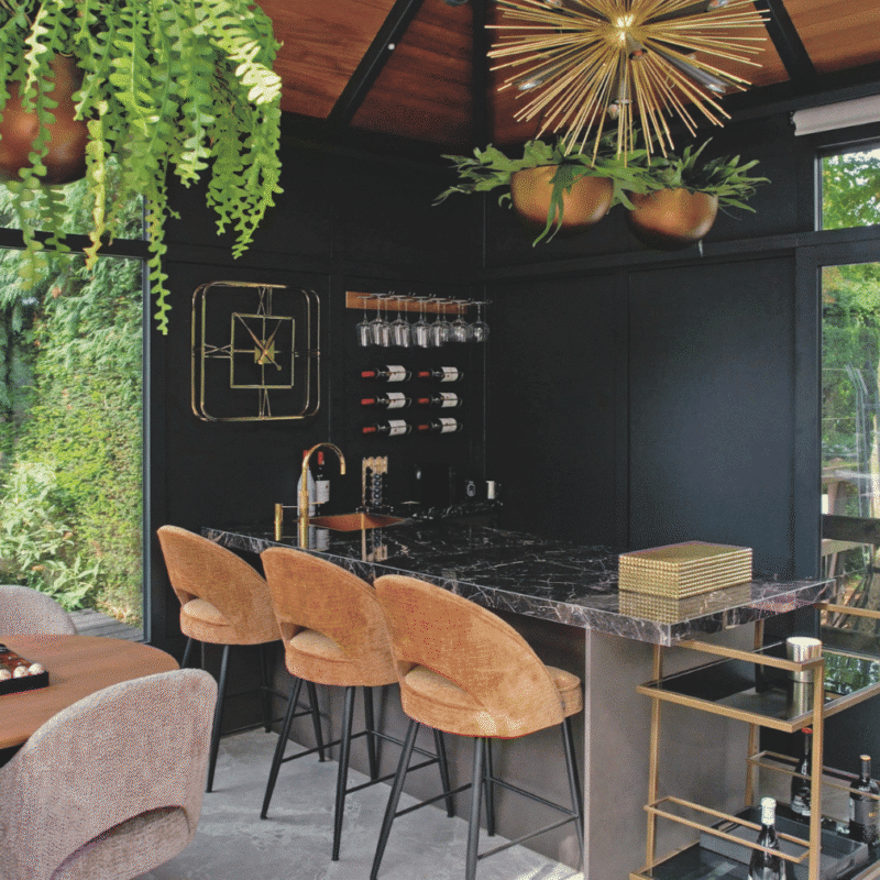 Landelijke tuinkamer veranda Bennekom Nederland 7