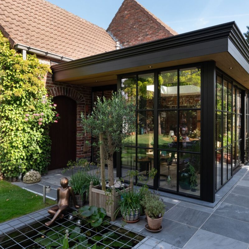 Landelijke veranda Dendermonde 2