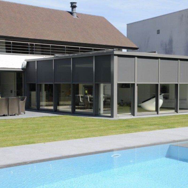 Moderne veranda te Roeselare