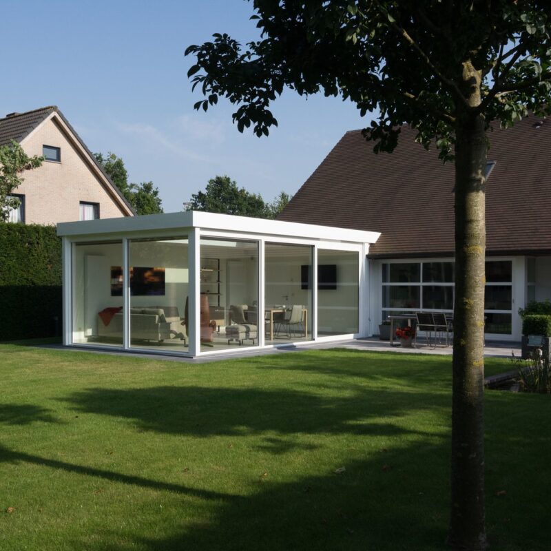 Moderne veranda te Sint-Amandsberg
