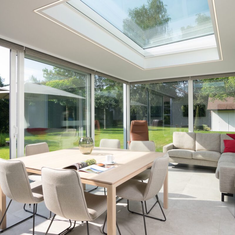 Moderne veranda te Sint-Amandsberg