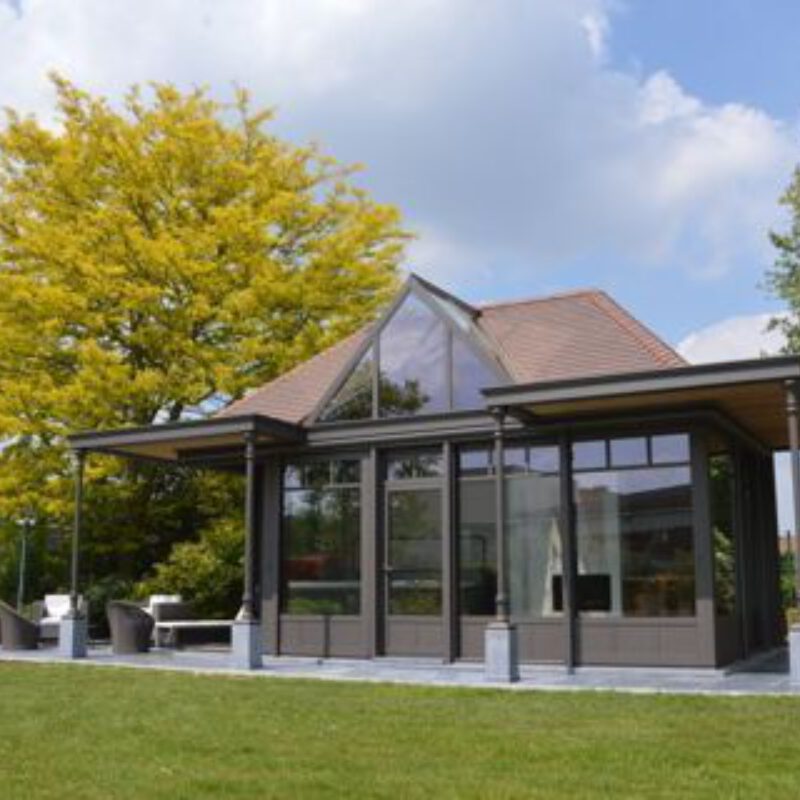 VDB orangerie veranda poolhouse Denderbelle