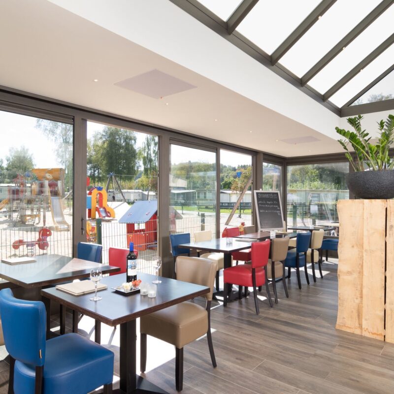 VDB restaurant le val de lainse modern veranda
