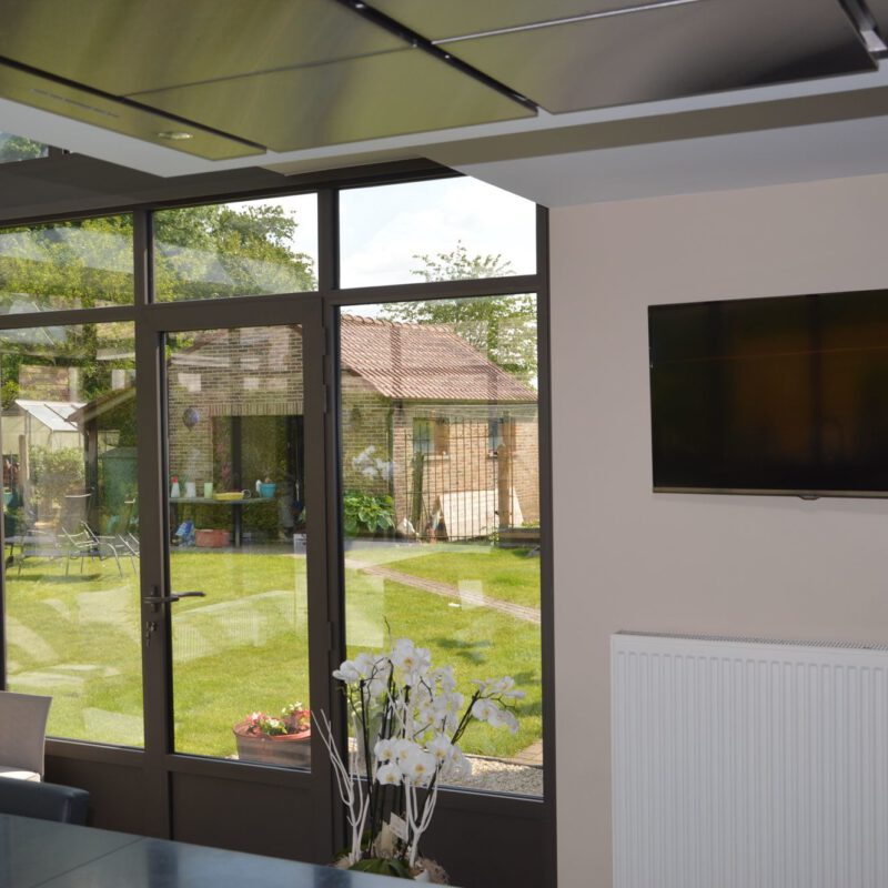 Leefveranda met skyscreen te denderhoutem 27