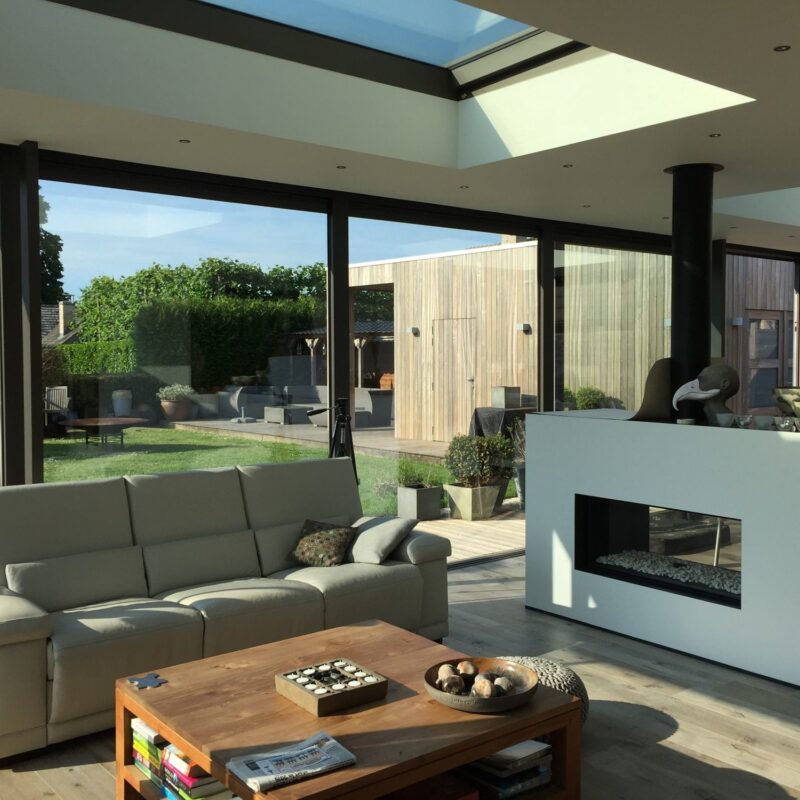 Veranda met screens na 2