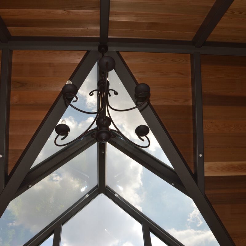 Veranda voor poolhouse te denderbelle 16