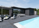 Modern aluminium poolhouse Puurs Sint Amands 13