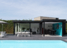 Modern aluminium poolhouse Puurs Sint Amands 2
