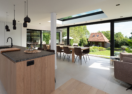 Moderne veranda aanbouw keuken in Brugge 3