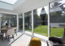 Véranda moderne à Gent-Brugge