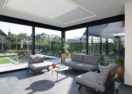 Moderne veranda te Oostrozebeke