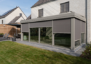 Veranda in landelijke stijl in Aalst 7