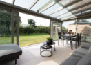 Veranda in landelijke stijl in Aalst 8