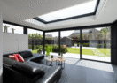 Interieur van moderne veranda in Zedelgem - Van Der Bauwhede