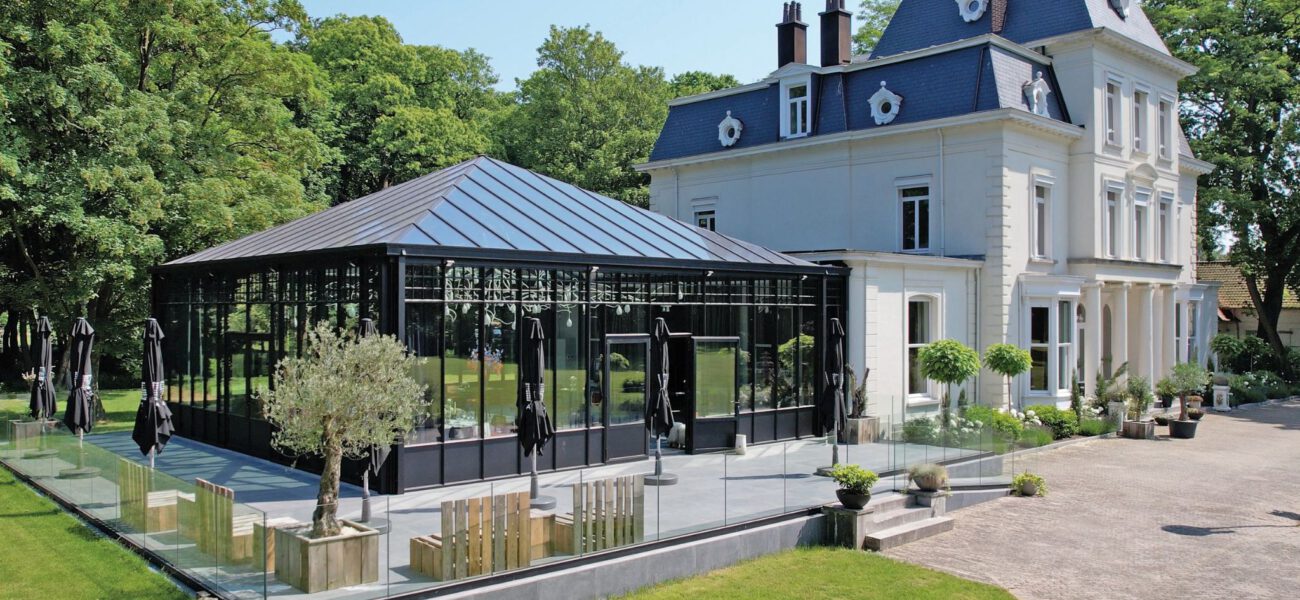 Horeca veranda Chateau Pironne Sint Niklaas 1