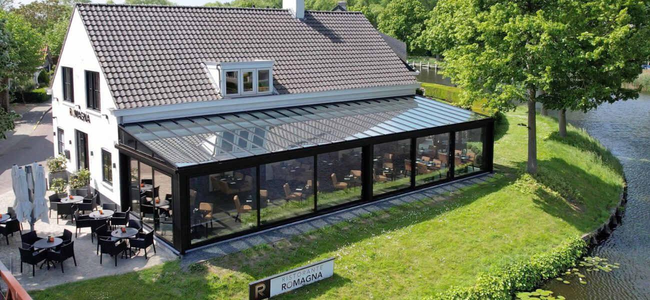 Horeca veranda Ristorante Romagna Sluis 2