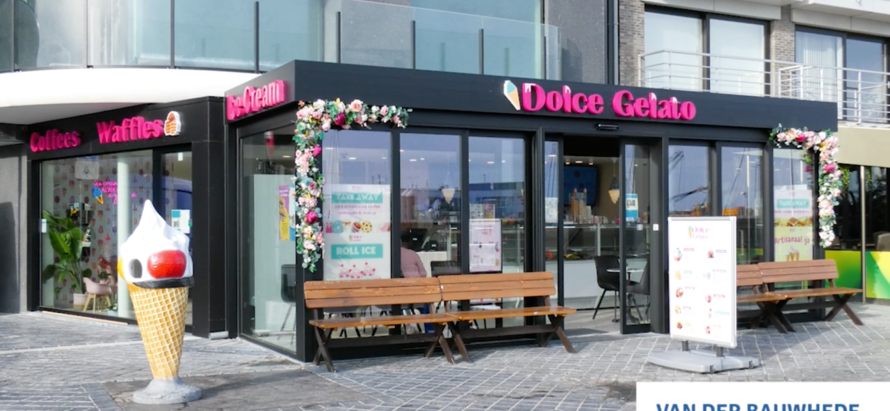 Horeca veranda dolce gelato oostende 4