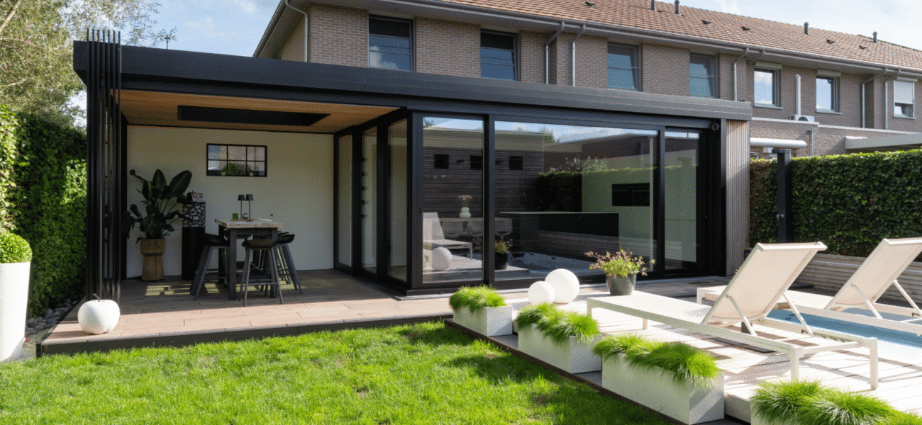 Moderne veranda aanbouw keuken Erembodegem Aalst 4