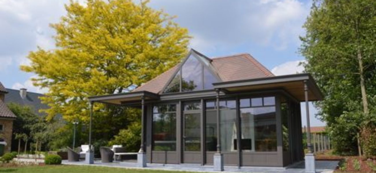 Veranda voor poolhouse te denderbelle 11 2