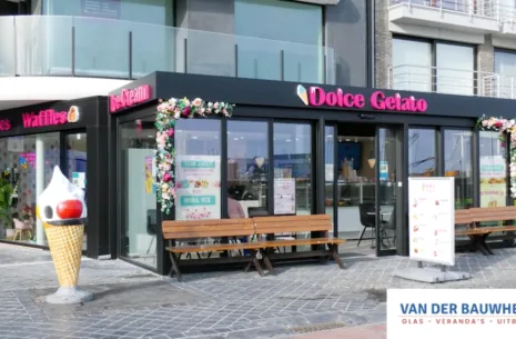 Horeca veranda dolce gelato oostende 4