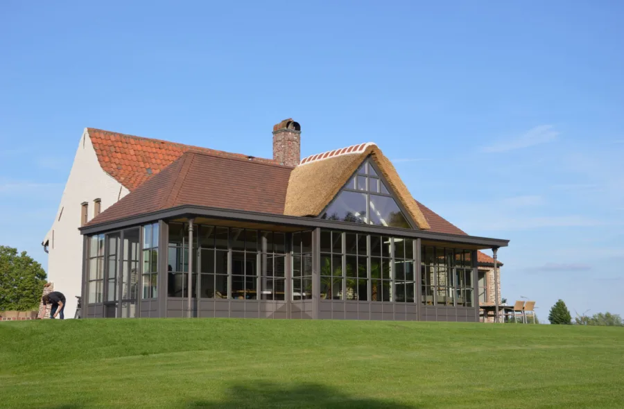 Leefveranda bij oude hoeve te waregem02