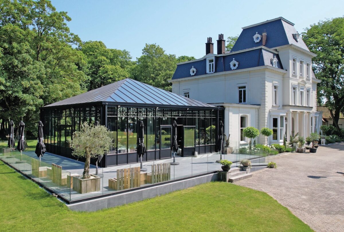 Horeca veranda Chateau Pironne Sint Niklaas 1