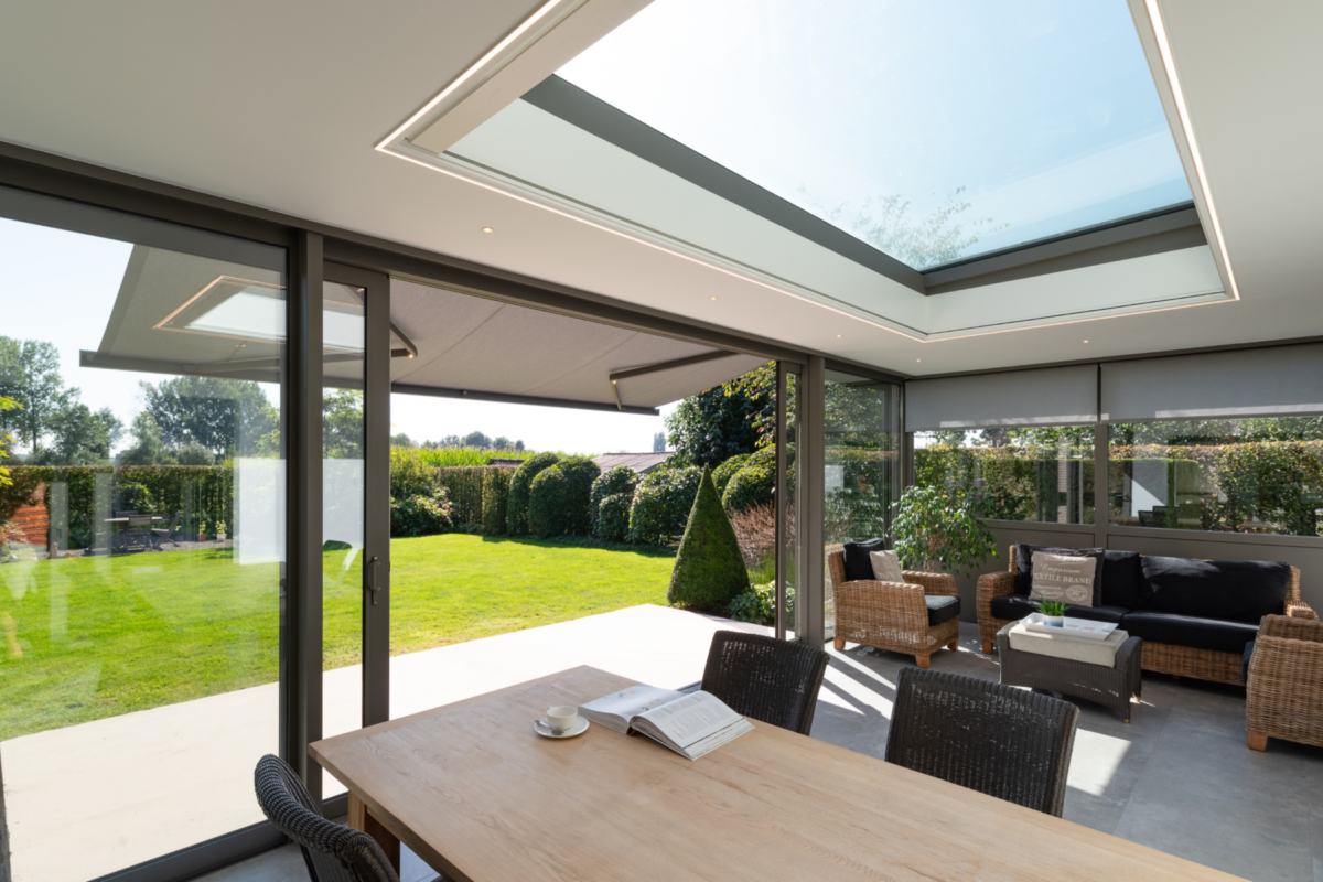 Moderne veranda in Torhout 12