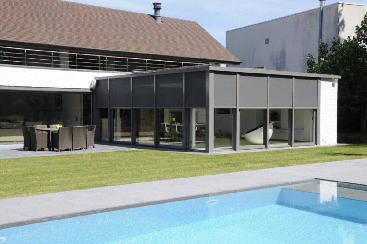 Moderne veranda te Roeselare
