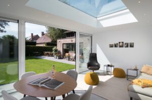 Moderne veranda te Gent-Brugge