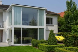 Moderne veranda met twee verdiepingen te ieper 2